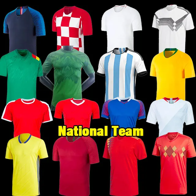 National Team Jerseys National Team Football Shirt National Team