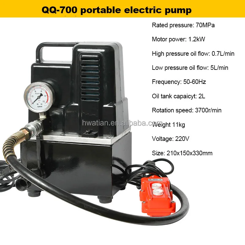 Easy Operate Electric Hydraulic Pump Unit for Split Hydraulic Device Pump Station