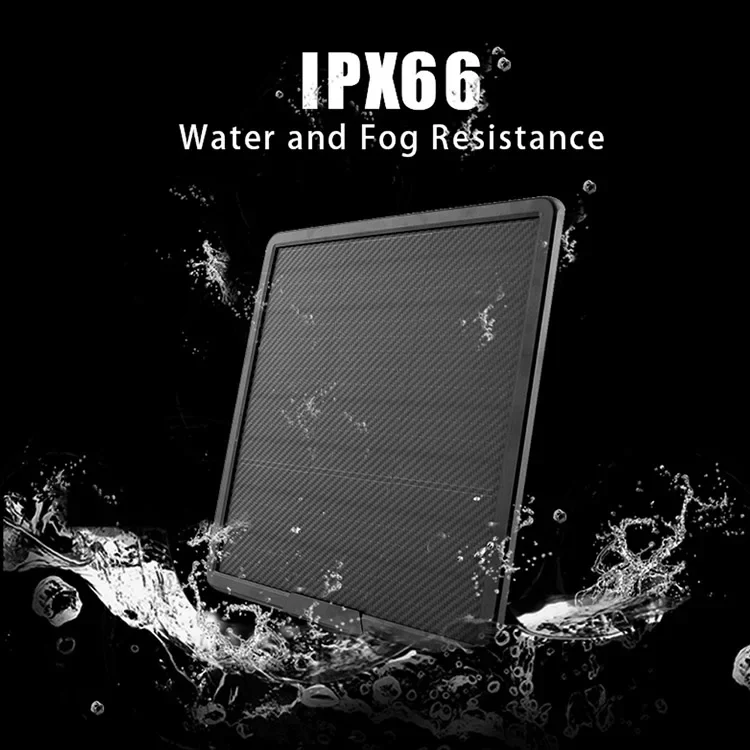 Solar Panel For Game Camera Built In Battery 12v 10w Usb Dc5 Plug