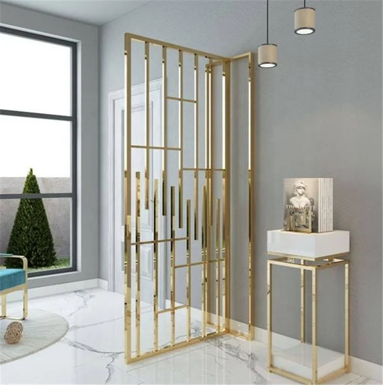 Foshan Factory Custom Design and Size Stainless Steel Vertical Grill for Interior Decoration