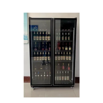 2 Three Door 3 4 6 Upright Glass Doors Convenience Store Commercial Beverage Western Display Chiller Freezer Cooler Refrigerator