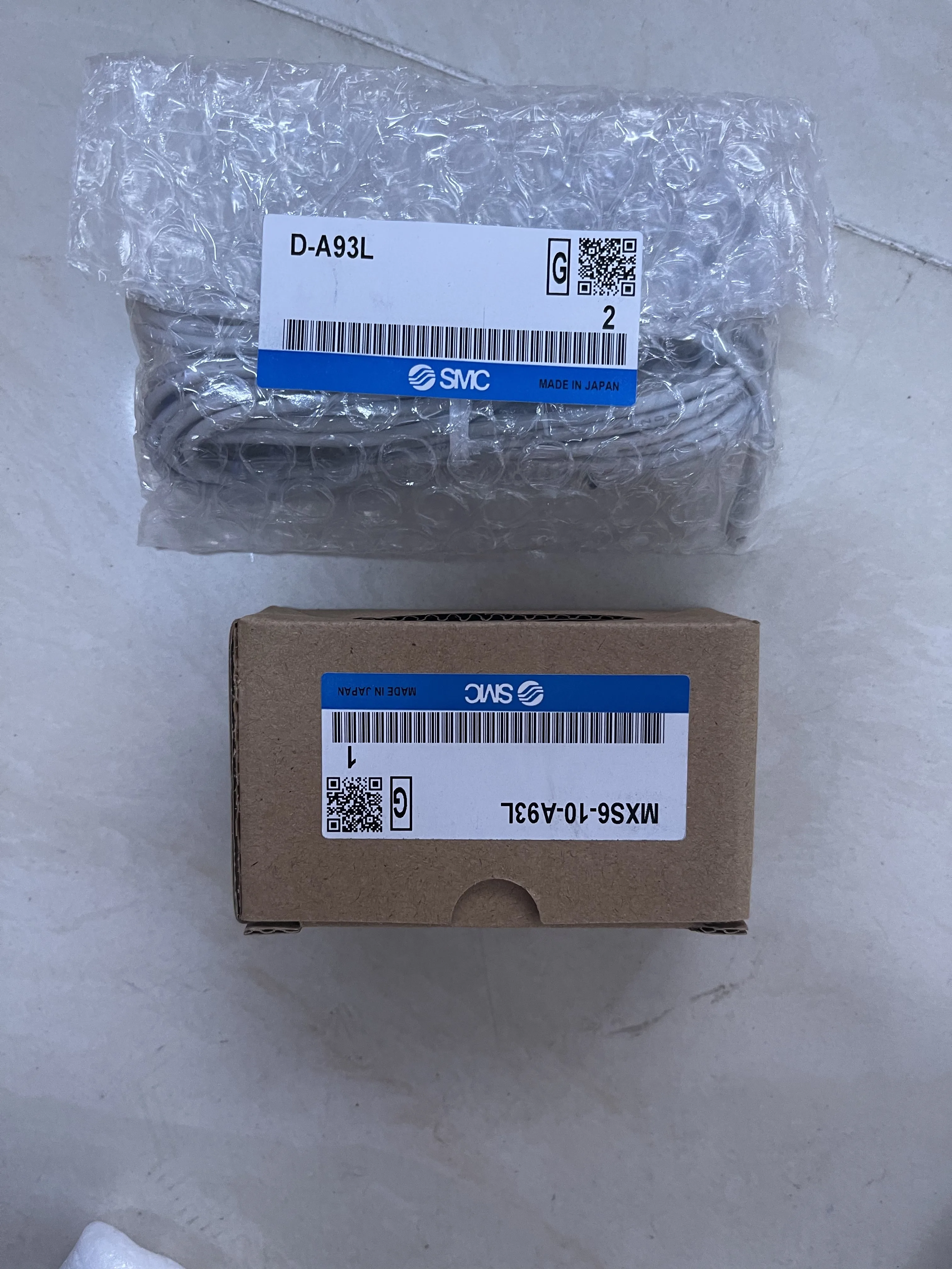 SMC Pneumatic Cylinder & Magnetic Switch MXS6-10-A93L D-A93L SMC Pneumatic Cylinder & Magnetic Switch MXS6-10-A93L D-A93L