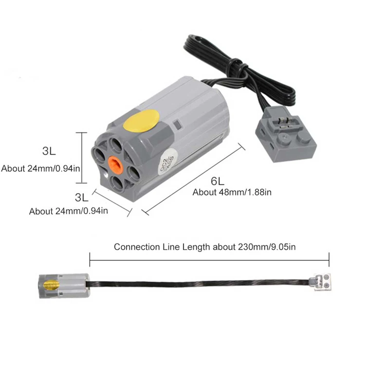 1PC Medium Motor Building Blocks 8883 Motors Power Functions