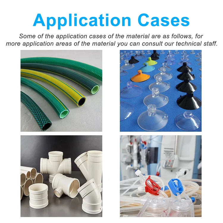 0120a Polyvinyl Chloride Pvc Granules Ecofriendly Injection Molding