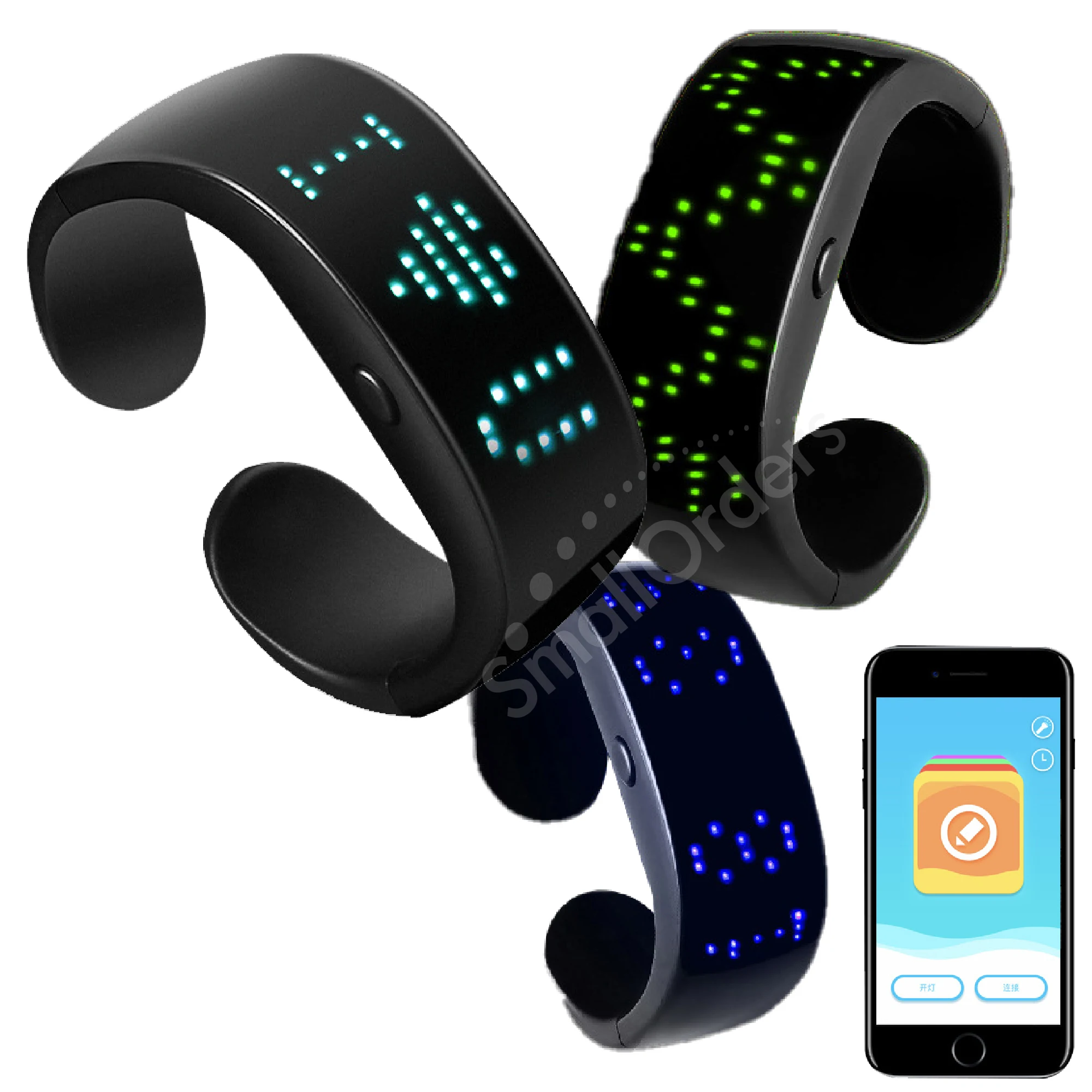 Led music sport party event dmx control wristband bracelet