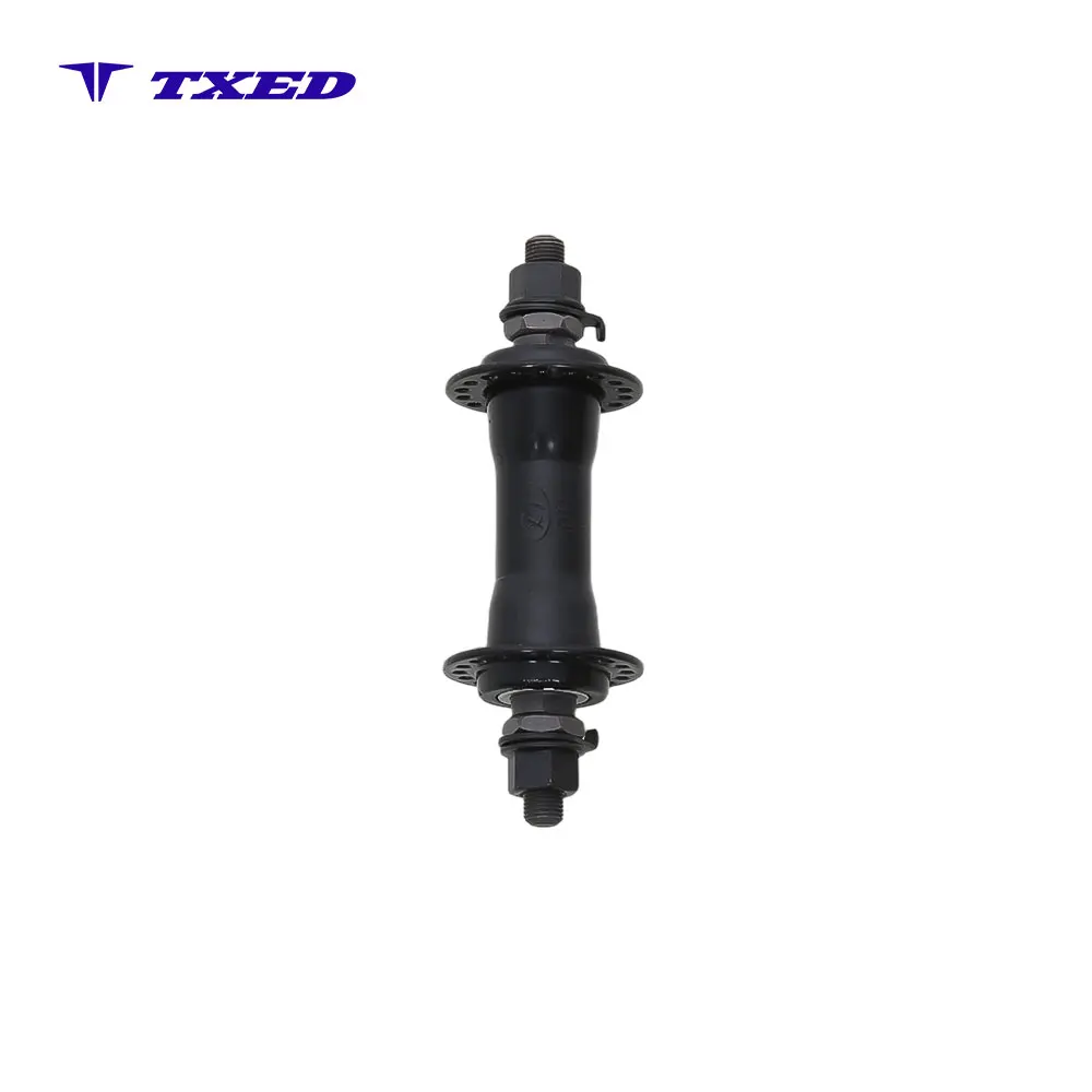 Steel Front Hub Flange Nut for Mountain Bike/e-mtb V-Brake 3/8"x13Gx36Hx100x140MM