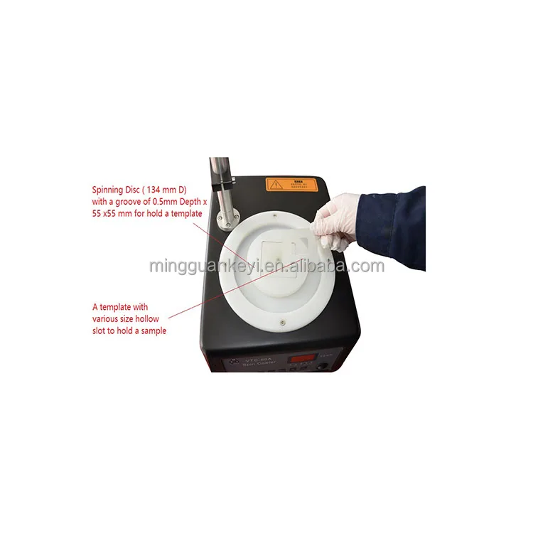 Laboratory Desktop Vacuumless Spin Coater Max. 8000 Rpm,4" Wafer (ar