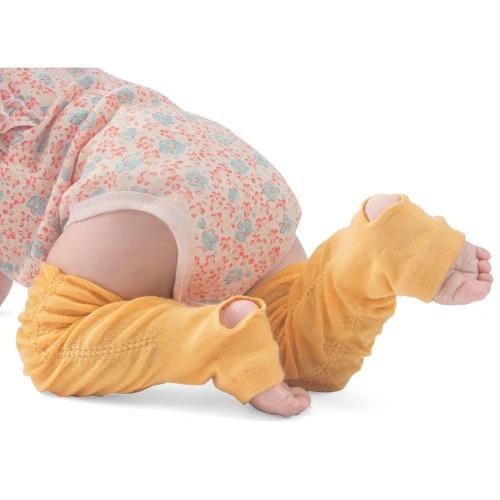 MIA Baby Leg Warmers Knee Pads Cartoon Safety Cotton Flexible Crawling Protector Kids ruffle leggings Children Kneepad Baby