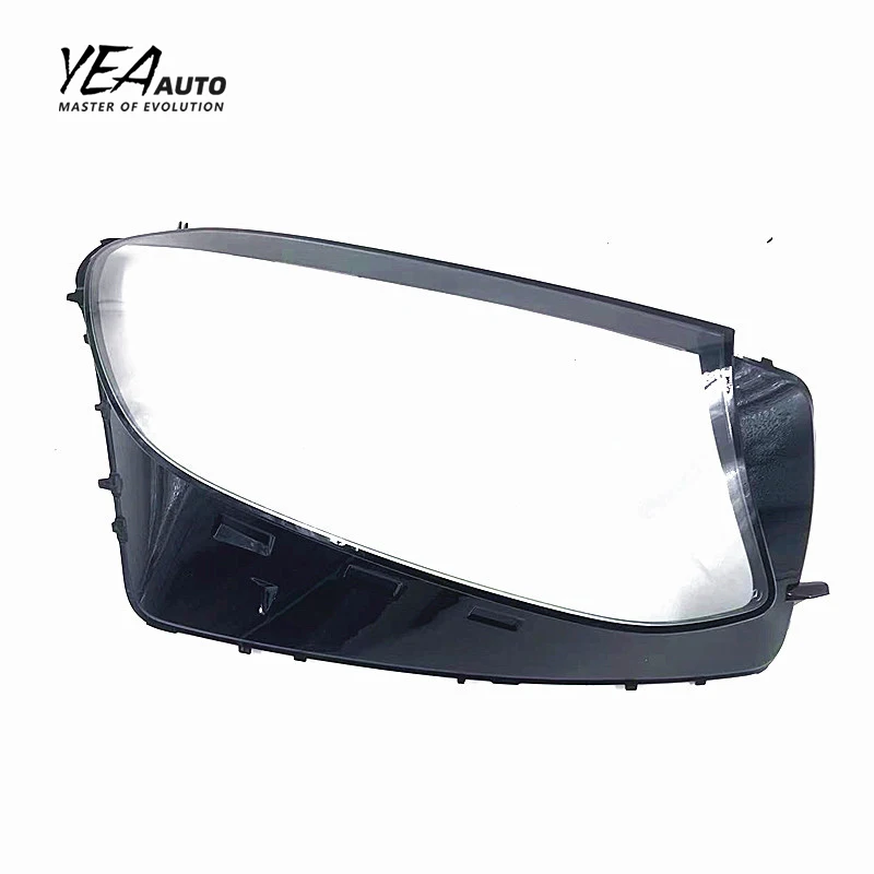 Car headlight glass PC lampshade cover lens for Mercedes Benz GLC GLC200 GLC260 GLC300 W253 headlamp glass lens cover 2016-2019