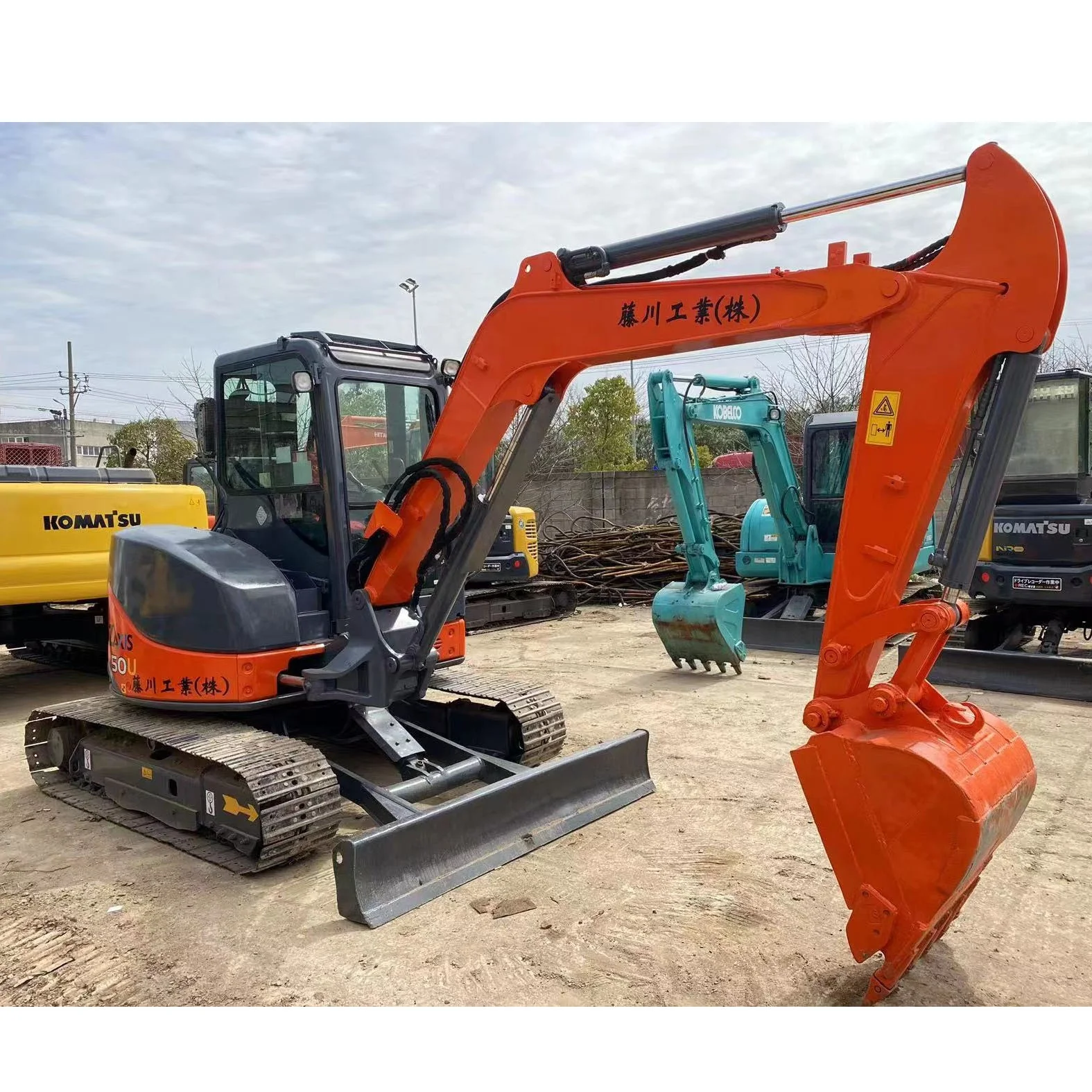 Second Hand Hitachi Zx50u Excavator - High Performance
