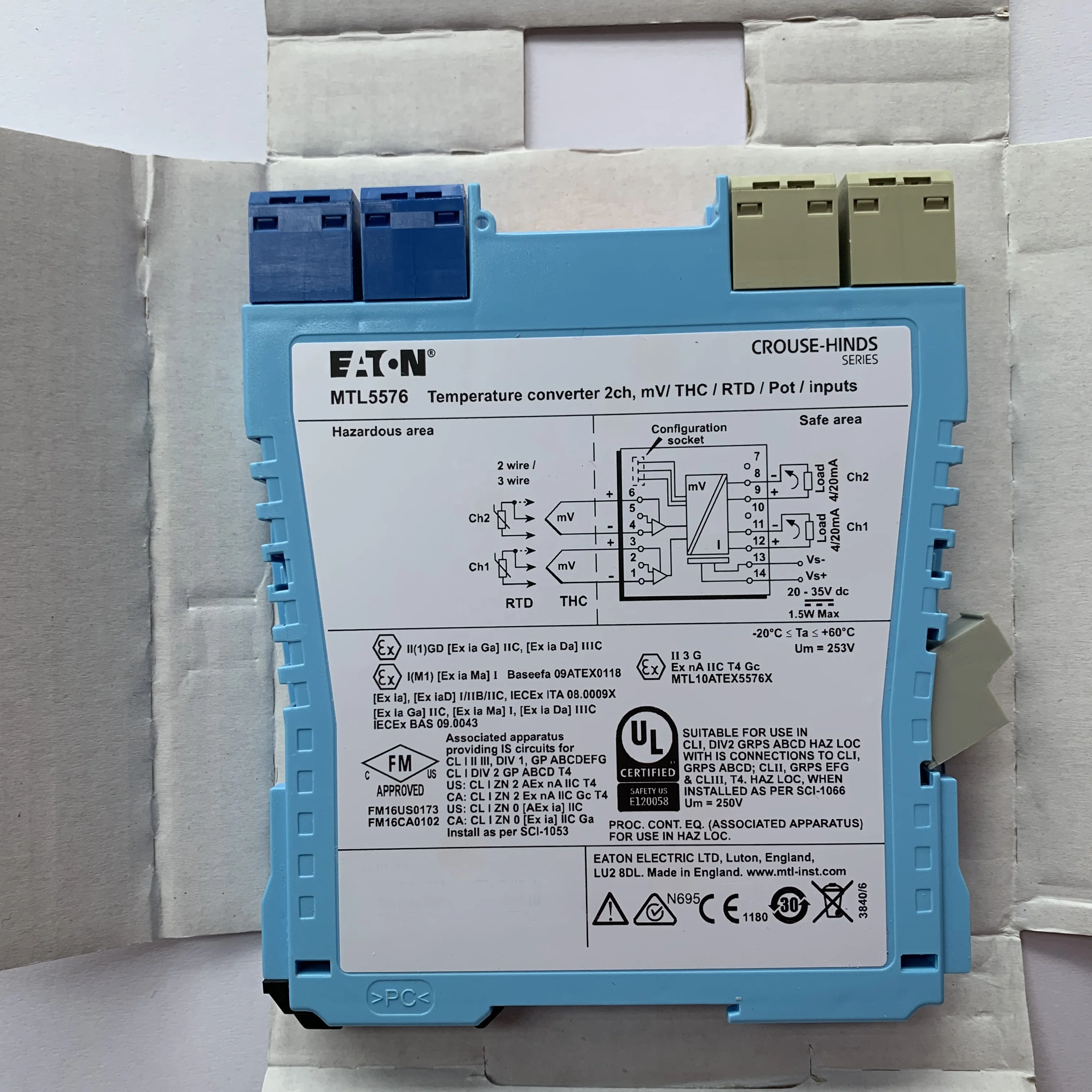 MTL Intrinsically Safe Isolators MTL5576-THC MTL5576THC| Alibaba.com