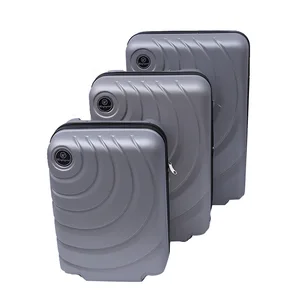 ABS Travel Luggage Set 12-16pcs 19-30 Inch Semi-Finished Suitcases Soft Handle Waterproof Light Zipper Packaged Bag