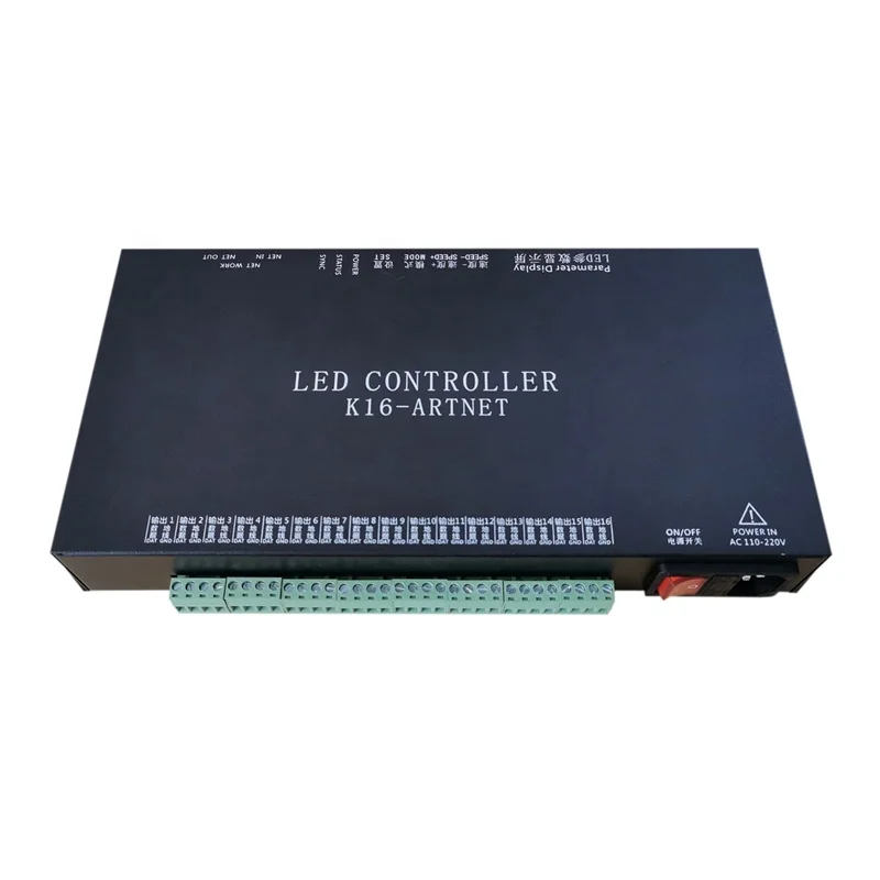 K8 K16 Artnet LED Strip Light Controllers - Programmable