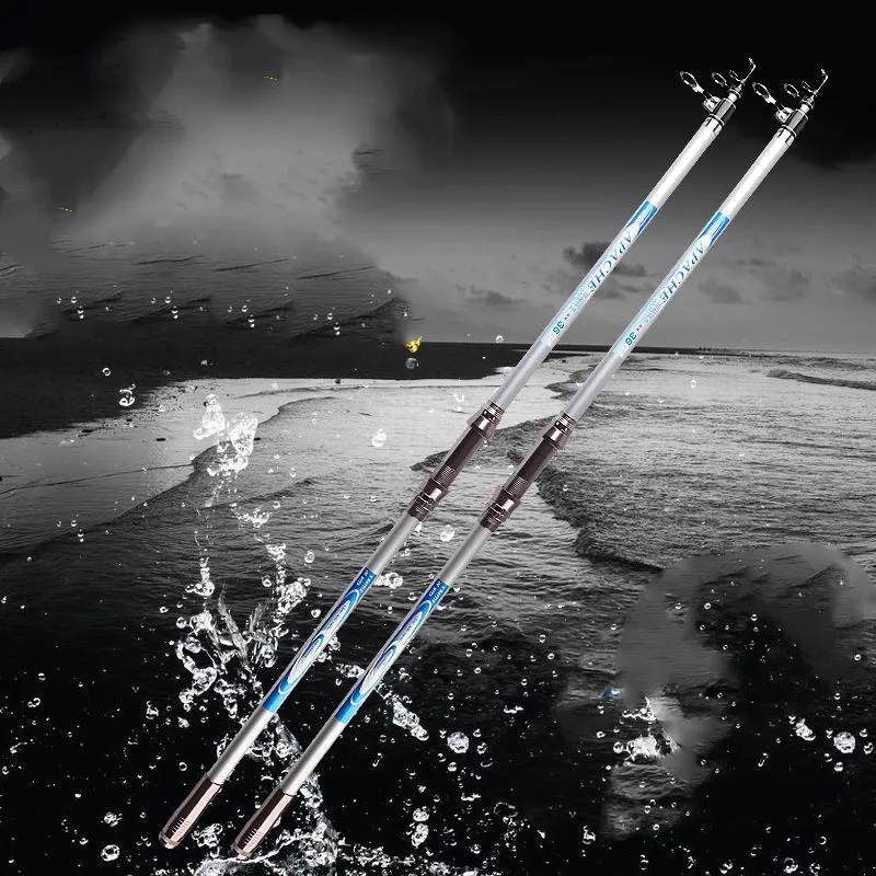 deep sea fishing telescoping rod Telescopic heavy action Deep-sea Saltwater Telescopic Rod -