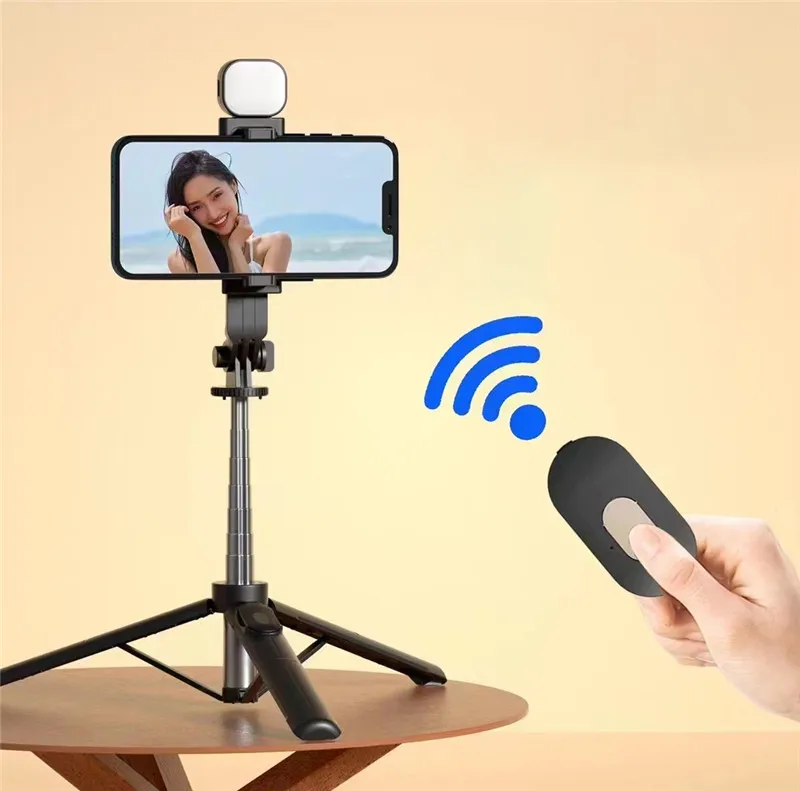 Selfie Stick Video Maker Phone Stand Buy Digitek LED-D6W RGB Mini