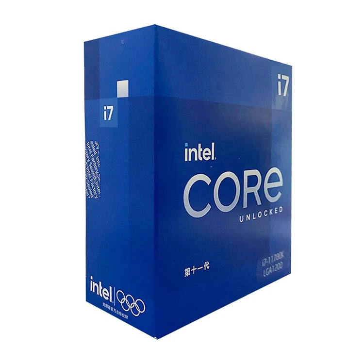 Intel Core i7 11700K Used CPU, 8 Cores Up to 5 GHz, 65W, DDR4