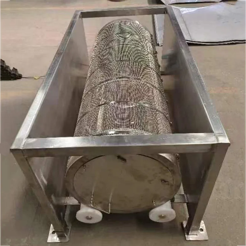 High Performance Portable Rolling Rotating Screen Rotary Trommel Drum Screen