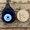 3.5CM Water Drop Blue Eye Pendant