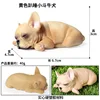 colorful M-936 Yellow crouching little Bulldog