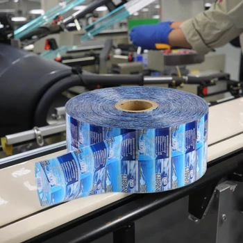 PETG Pvc Plastic Shrink Sleeve Custom Printed Bottle Packaging Label PVC Heat Shrinking Label Cutting