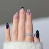 Ruban noeud bleu Bz1657