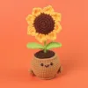 Pot de tournesol 5Ring (marron foncé) (bassin d'expression de gros dessin animé)