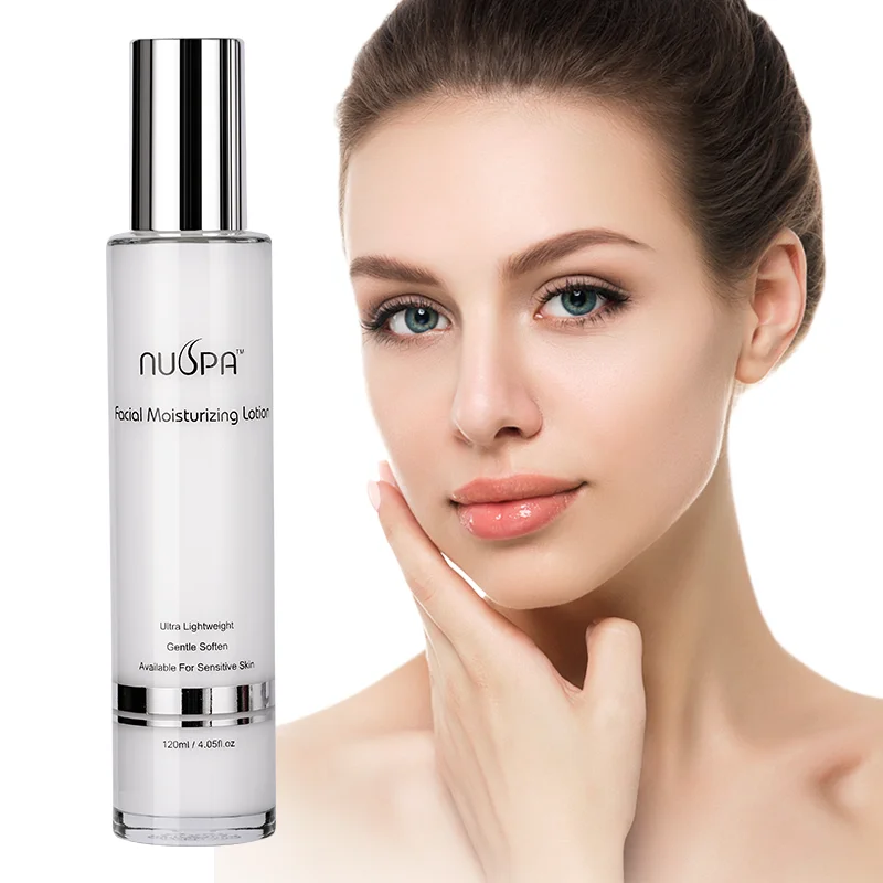 Nuspa Natural Moisturizing Facial Lotion Cream Whiten Hyaluronic Acid Face Care Product