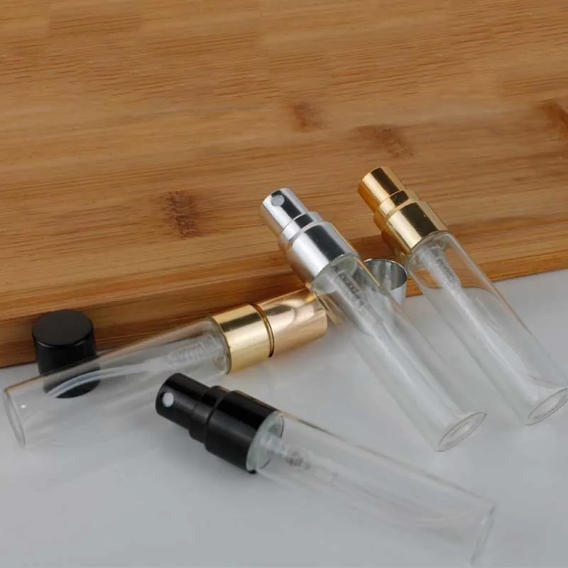 3ml 5ml 10ml Clear Empty Glass Spray Bottle Atomizer Mini Sprayer Perfume  Refill