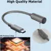 Gray Type-c to DC female adapter - 30cm