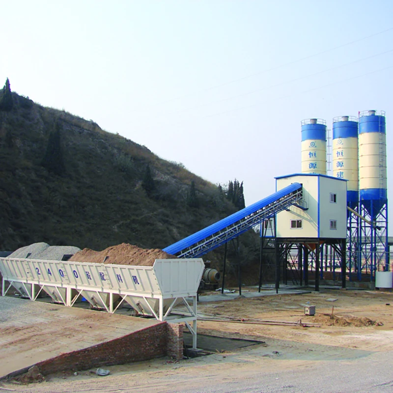 High Quality 60 Cubic Yard Per Hour Cement Mixing Machinery Concrete