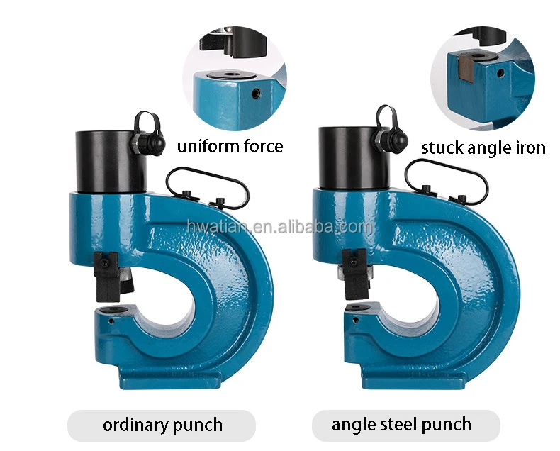 CH-60/70 Hydraulic puncher tool machine word long hole/Elliptical hole dies Hydraulic hole punching