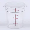 Contenant rond de 3,8 L, 208*218 mm