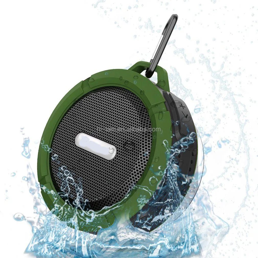 Waterproof Mini Plastic Portable Wireless Speaker With Calls Hand free For Showers Bathroom Poor Car Beach & Outdoor use - ANKUX.COM