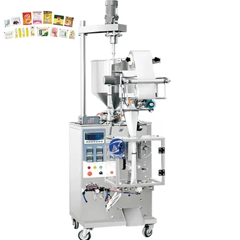 Vertical Liquid Packing Machine Weighing Filling Detergent Olive Oil Cosmetic Cream Sachet Packaging