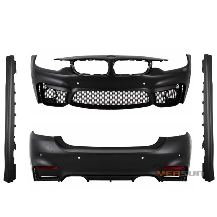 High Quality Front Rear Bumper F32 M4 Style Body Kits for BMW 4 Series 2013 2014 2015 2016