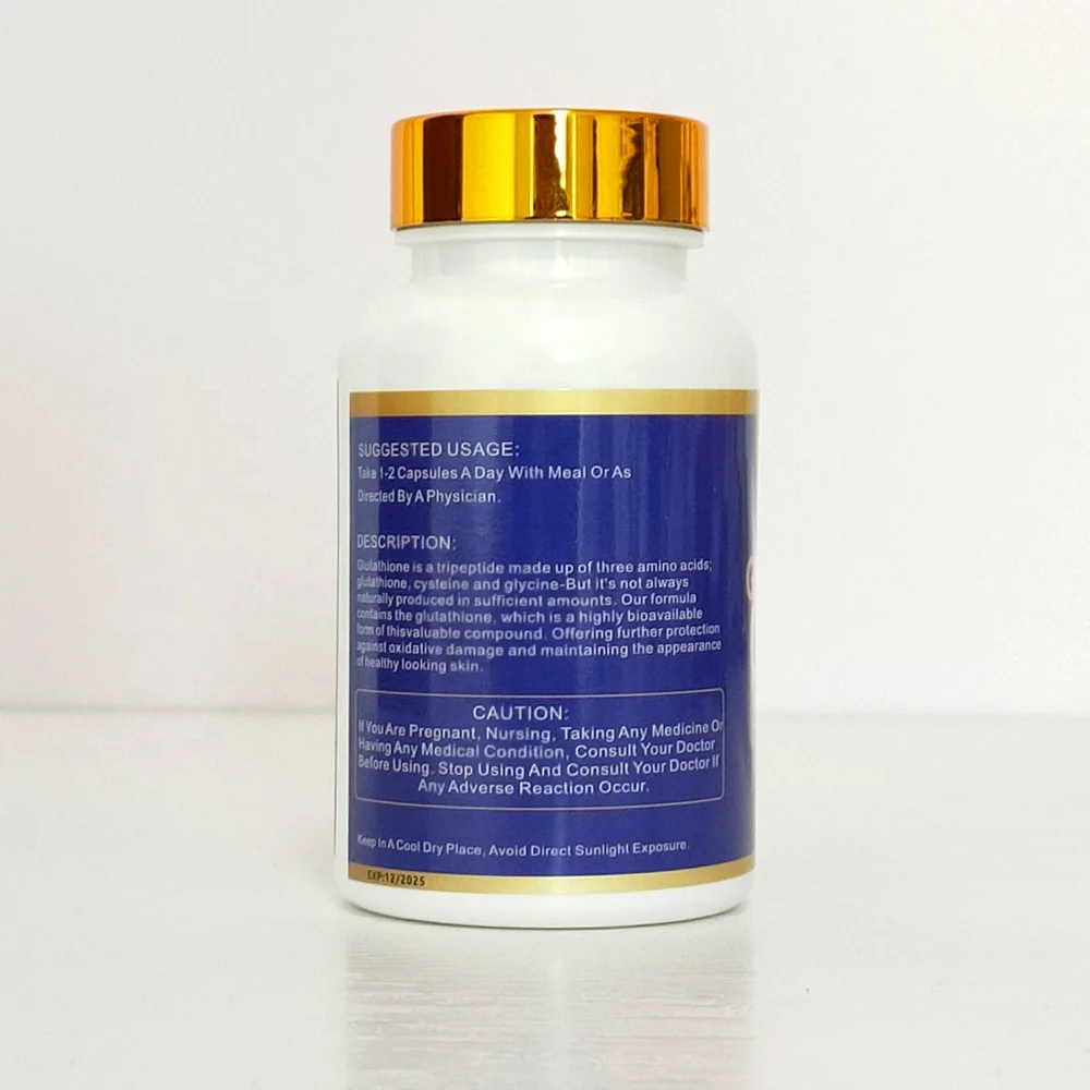 Private Label Quick Results Glutathione with Vitamin c Skin Whitening  Products for Skin Glutathione
