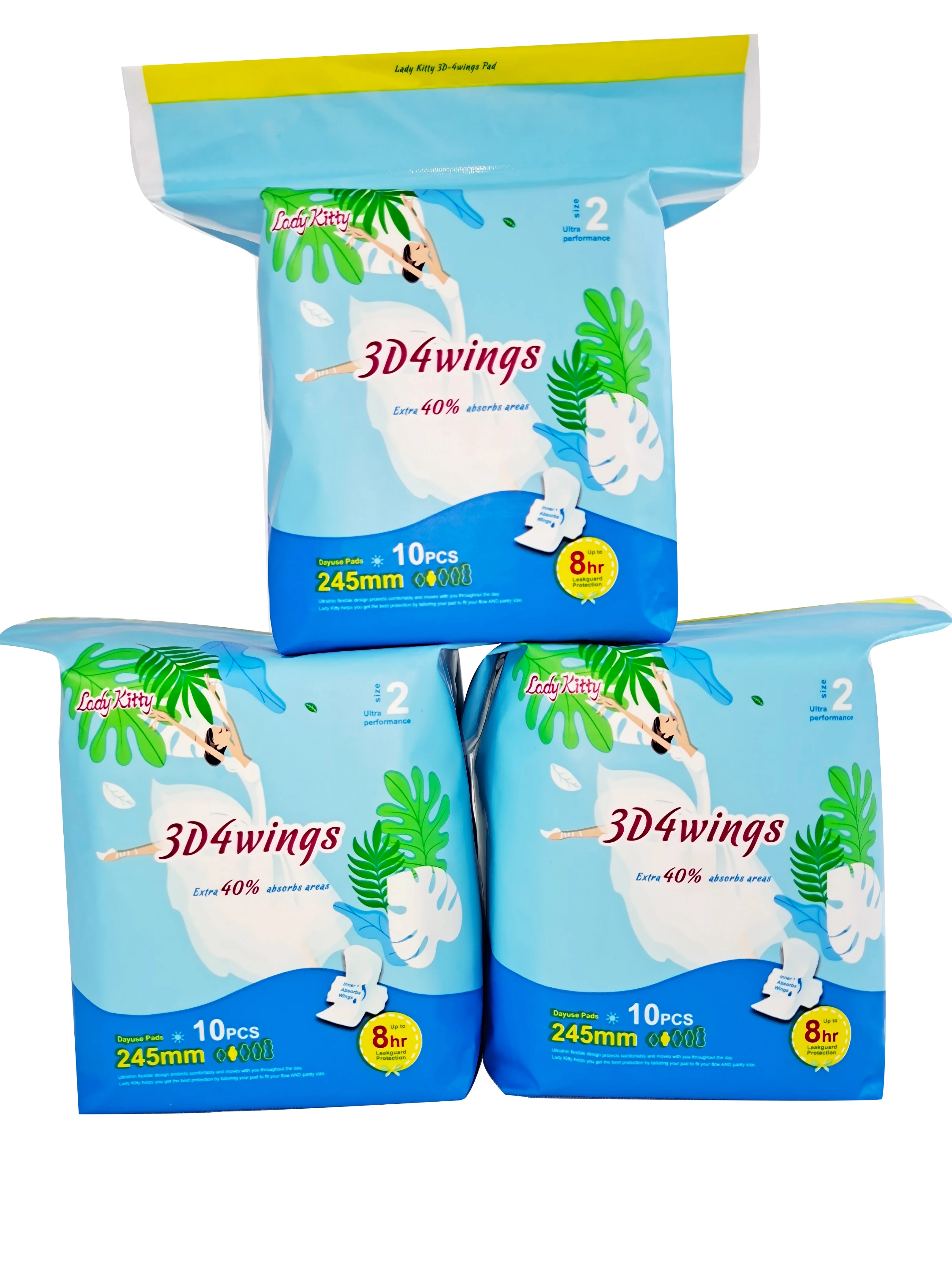 Sk Care Night Sanitary Napkin Negative Ion Korean Cellulose Fiber