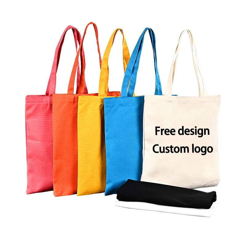 Eco Personalized Design Blank Reusable Shopping Vest Cotton Tote Bag ...
