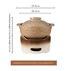 Marrone-2650 ML-Con fornello