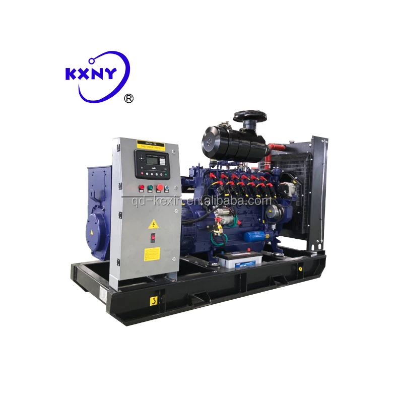 10kw-1000kw Gas generator set yngas generator energy-saving power generation Stove Corn Straw Biomass Gasifier