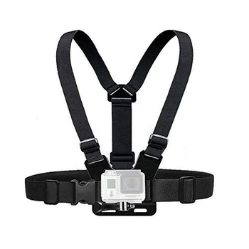 Elastic Adjustable Chest Mount Strap for Go Pro 7 6 5 4 3+ 3 2 1 Xiaoyi 4K SJ4000 Action Camera Accessories