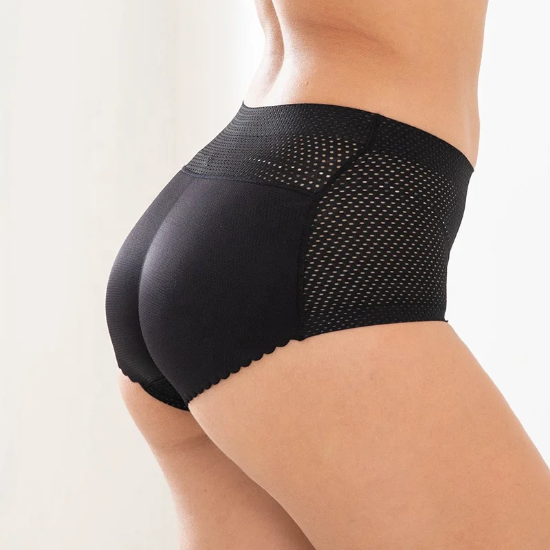 NEW Women Padded Panties Comfort Lady Butt Enhancer Shapewear Slim Underpants 