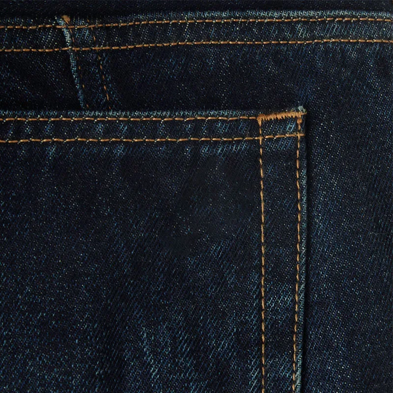 Relaxed Oversized Fit Multi-pockets Long Pants Dark Blue Cargo Pants Denim Jeans for Women