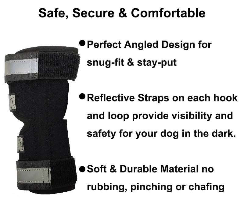 Durable Custom Dog Leg Support Adjustable Neoprene Dog Leg Knee Brace