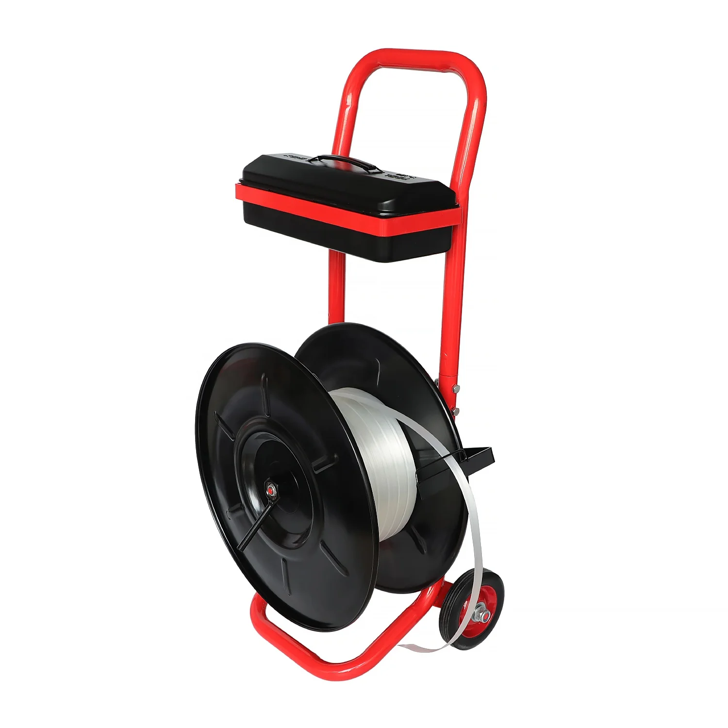 Portable Manual Packing Banding Cart Cord Pp Pet Strapping Dispenser Strapping Trolley Dispenser for Pet Strap