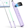 Purple with Green Laser