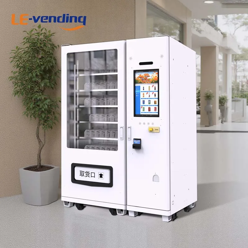 Distributeur automatique de nourriture à haut rendement de chauffage avec micro-ondes | Haloo