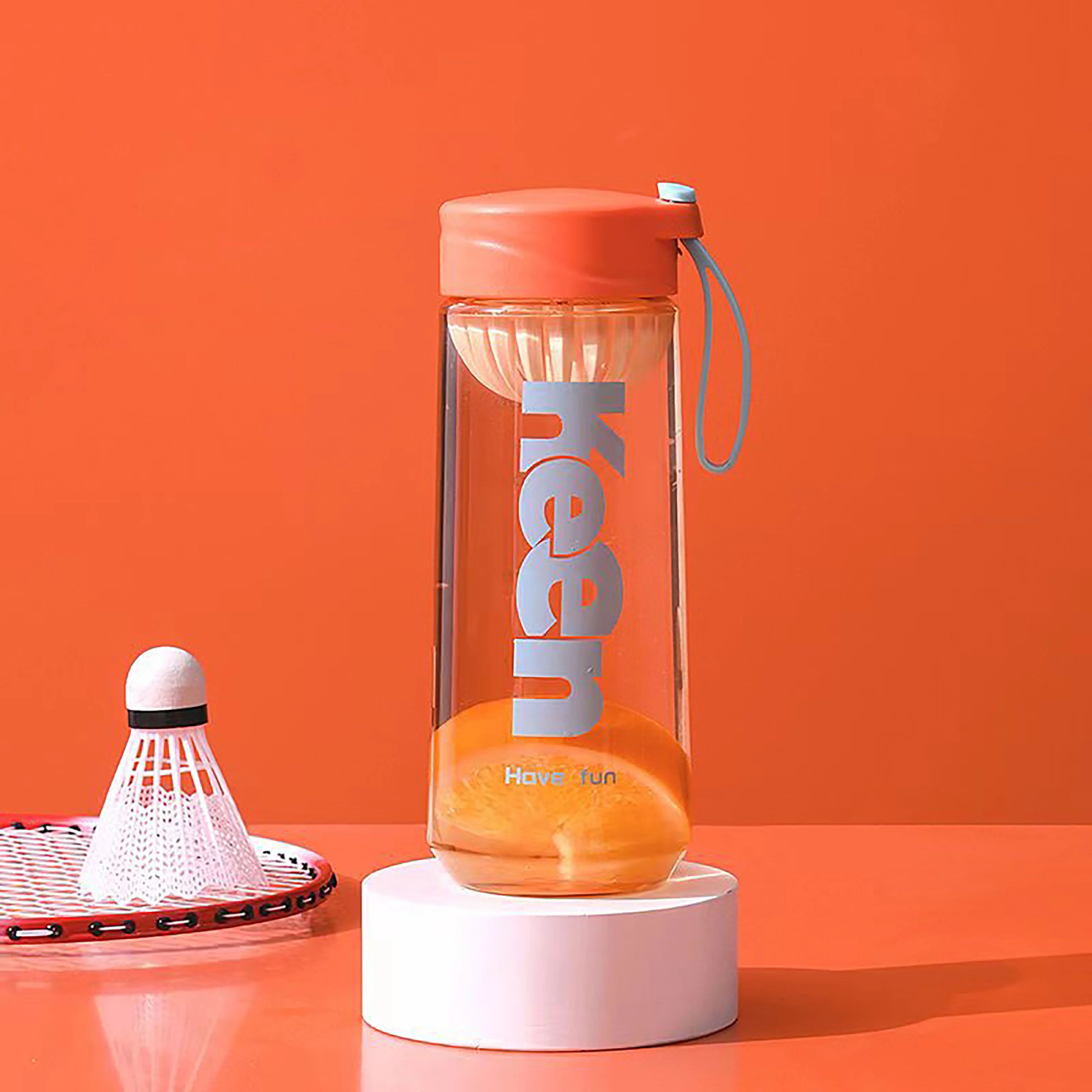 2025 оптовая продажа 600 мл пластиковая бутылка портативная Спортивная бутылка для воды PC Студенческая бутылка для взрослых на открытом воздухе для питья