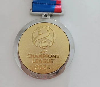 AFC medal AFC Champions League medal CHAMPIONS LEAGUE Award Metal Sports Medal  2024