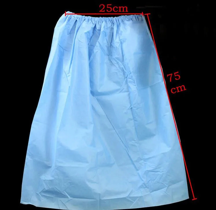 Spa Sarong Massage Gown PP Disposable Bathrobe Bath Dress Strapless For Spa Beauty Sauna 8